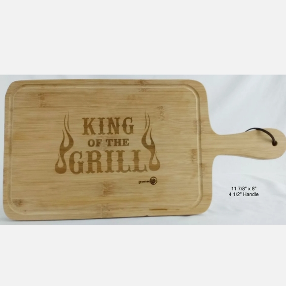 KING OF THE GRILL 3/4" Thick Bamboo Cutting Board - Picture 6 of 7